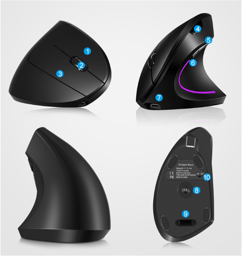 V4 Ergonomic Vertical Mouse