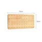 Desertas Wooden Pegboard Organiser