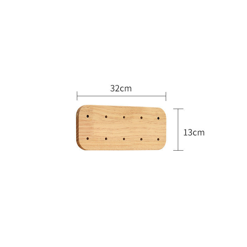 Desertas Wooden Pegboard Organiser