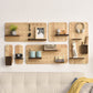 Desertas Wooden Pegboard Organiser