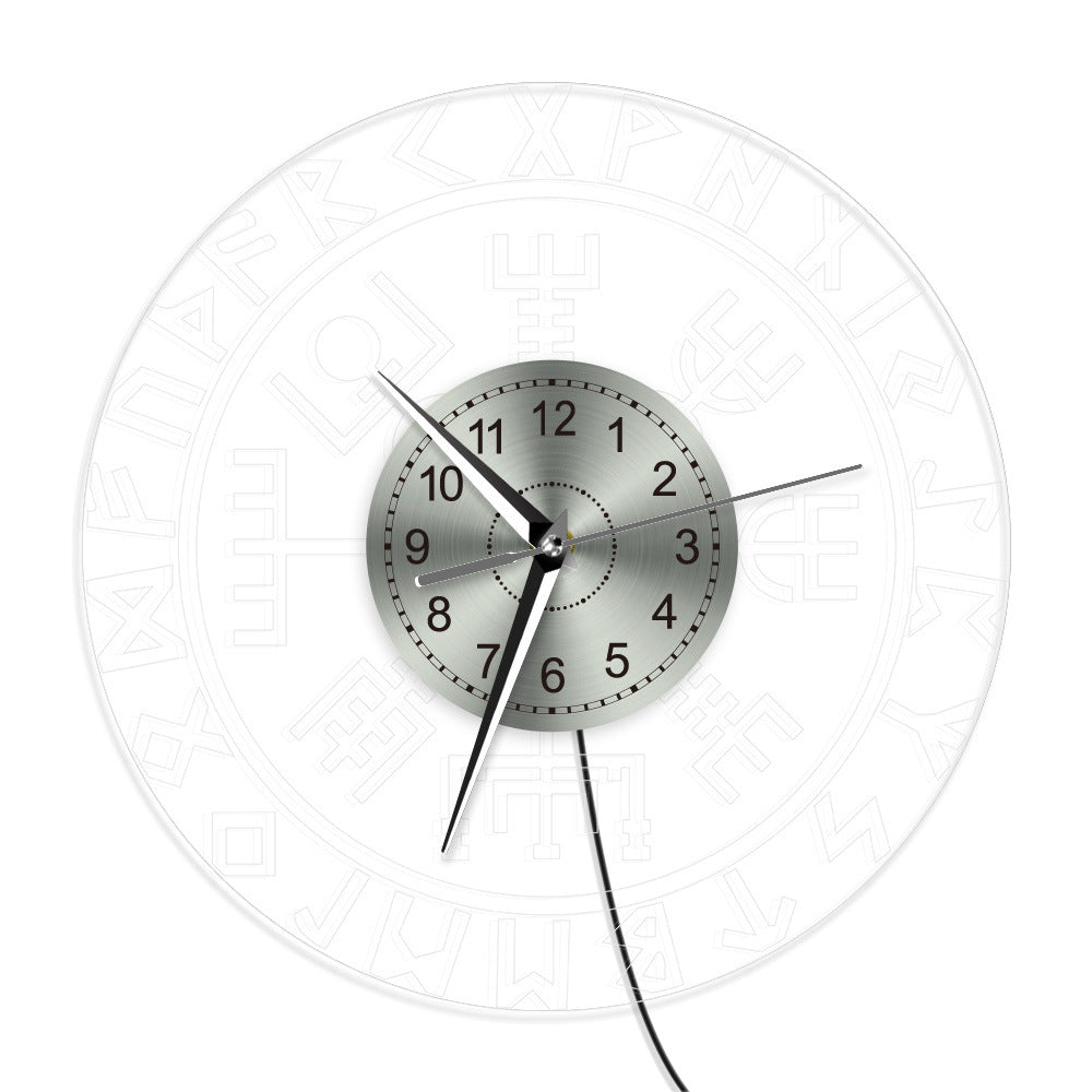 Norse Viking Wall Clock