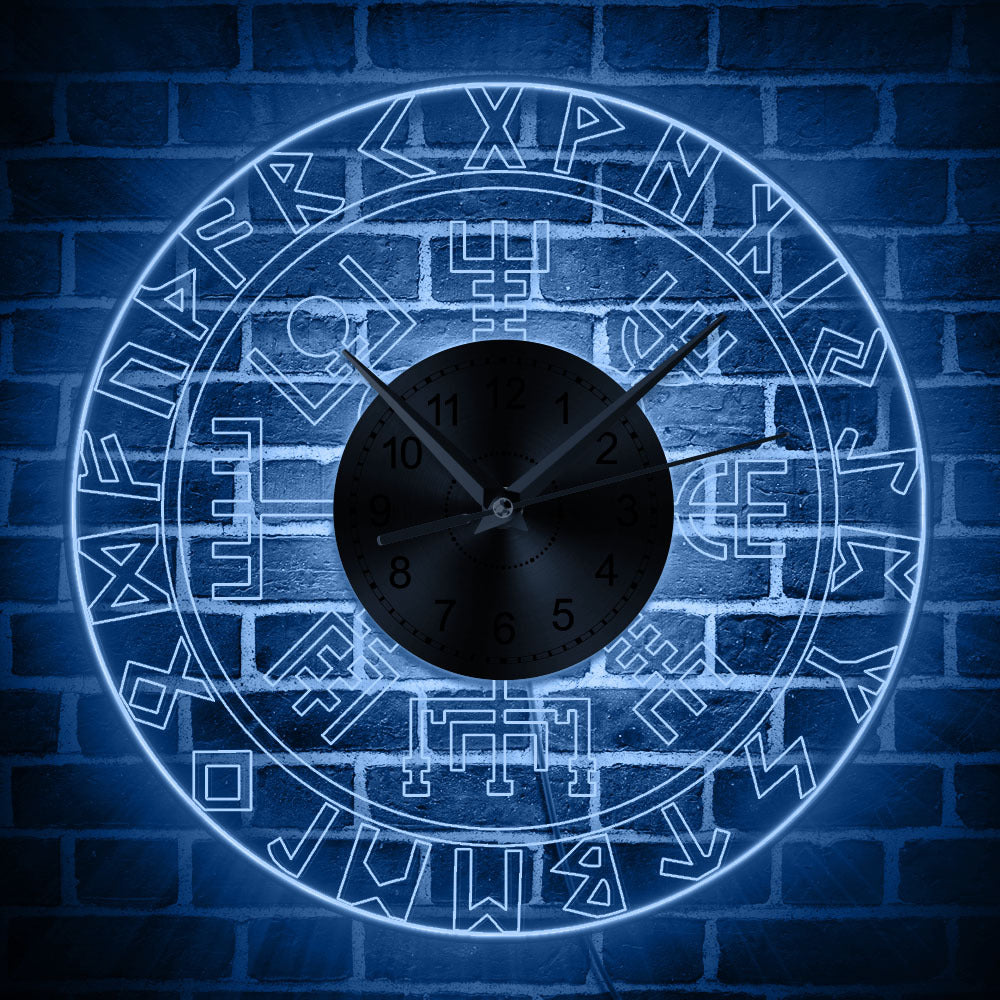 Norse Viking Wall Clock