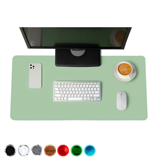 Soft Leather Office Desk Mat - Workspace Collection