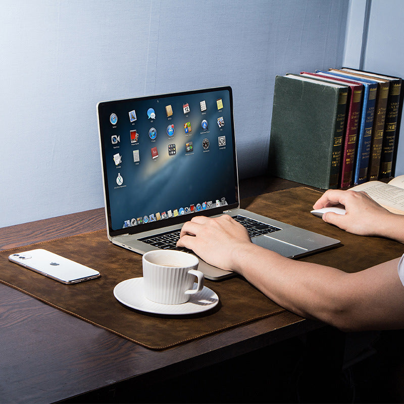 Vintage Leather Desk Mat | Workspace Collection