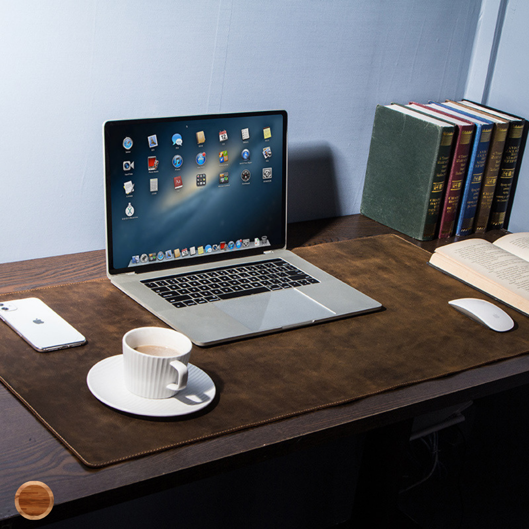 Vintage Leather Desk Mat | Workspace Collection