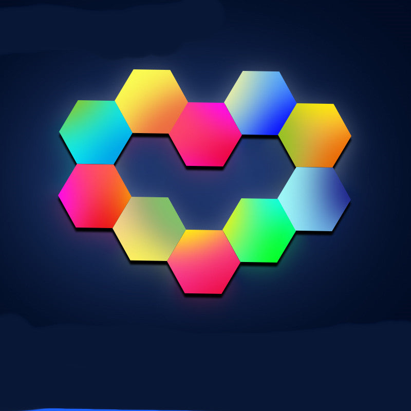 RGB Honeycomb Modular Lighting System