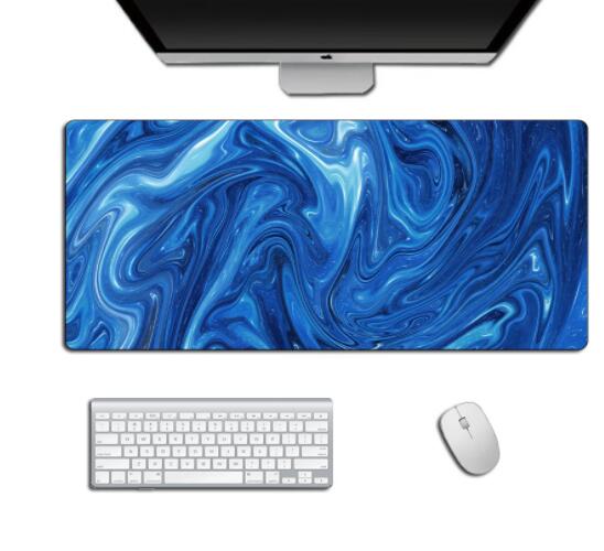 Liquid Blue Edition Desk Mat - Milky Way Collection