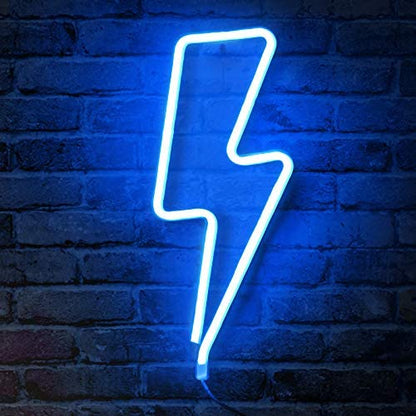 Zeus' Thunderbolt Neon LED Light