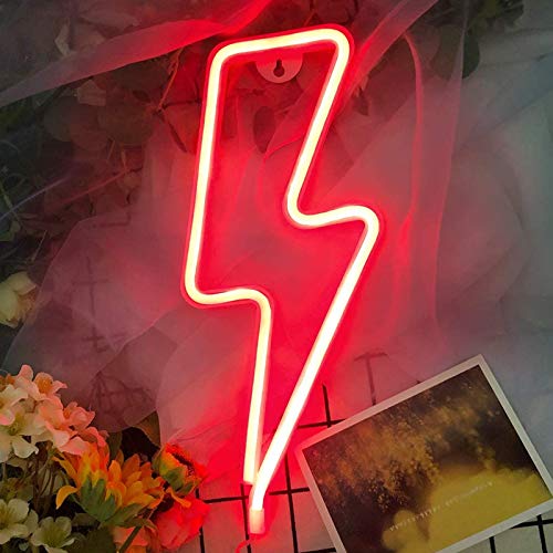 Zeus' Thunderbolt Neon LED Light